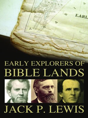 cover image of Early Explorers of Bible Lands